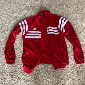Red adidas Jacket